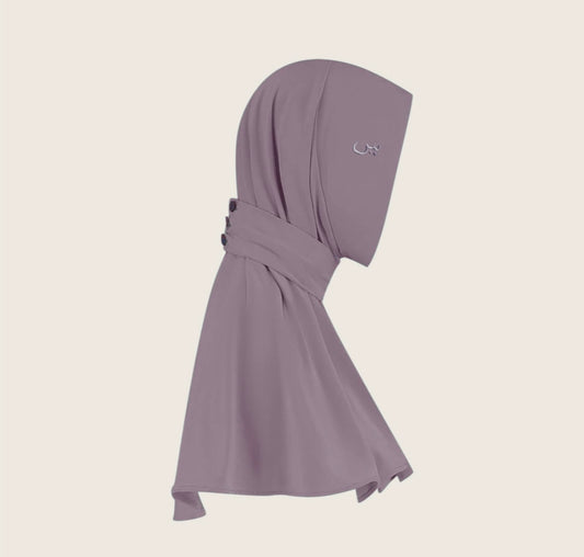 Hijab signature violet