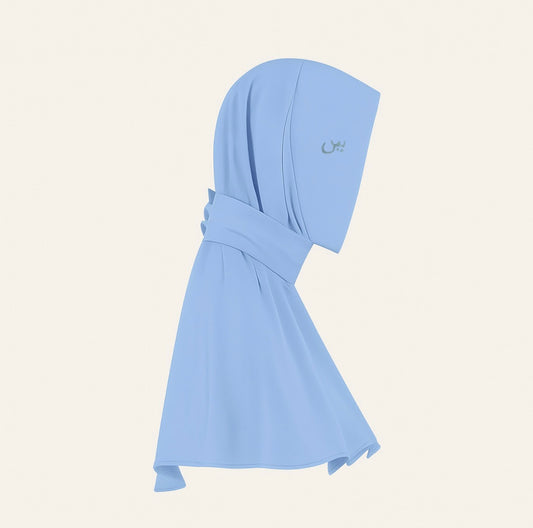 Hijab signature tropical blue