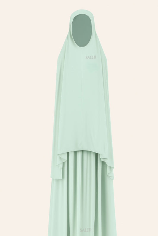 Khimar set light mint